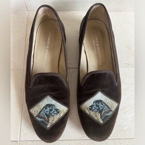 Stubbs and Wootton loafers, size 8 1/2